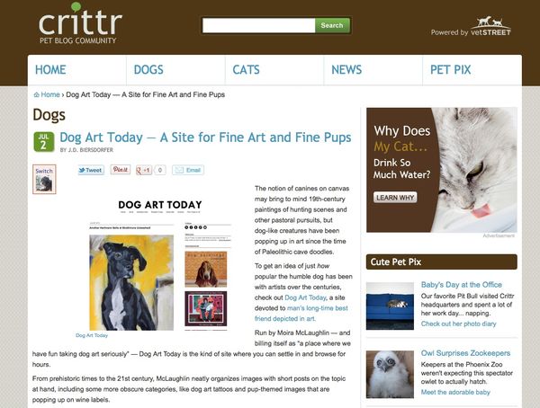 Dog-art-today-on-crittr-pet-blog
