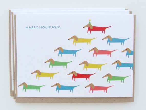 Dachshund-holiday-christmas-cards