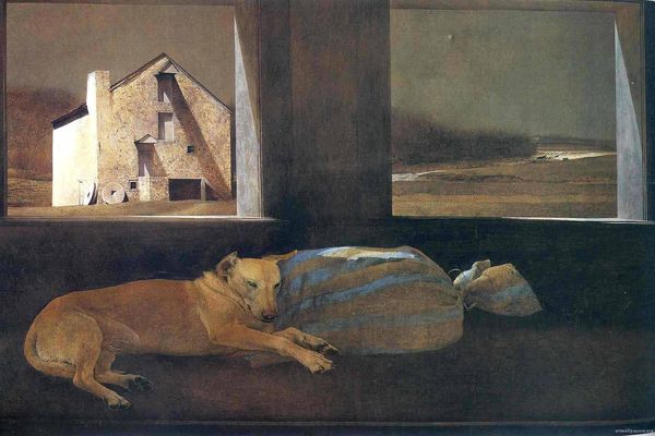 Night-Sleeper-by-Andrew-Wyeth-1979