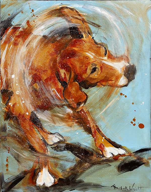 After-the-bath-wet-dog-painting-by-maribeth-wright