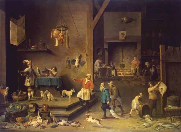 David-Teniers-de-Jonge-the-Kitchen-1646