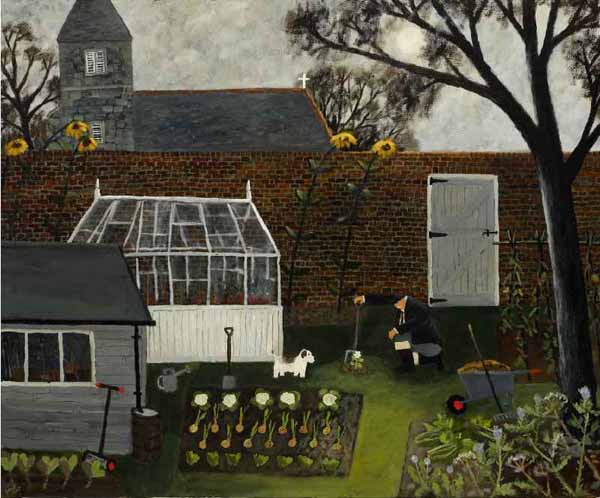 Gary-bunt-the-moonlit-garden